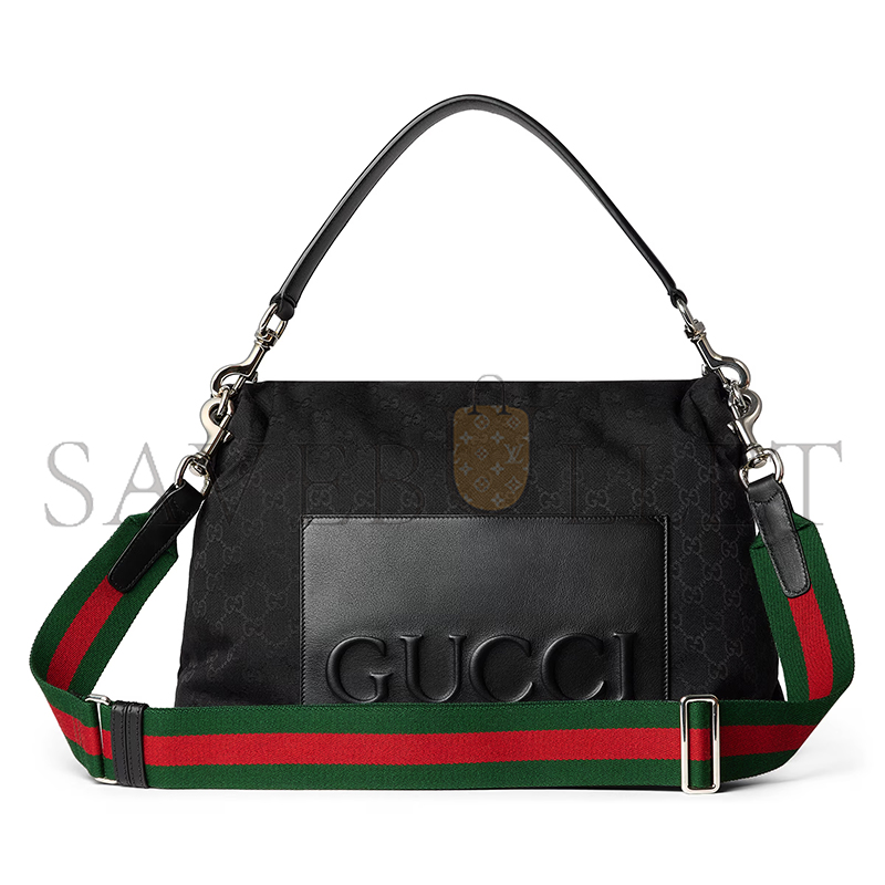 G*u*i medium gg crossbody bag with web 821616 (36*25*12cm)